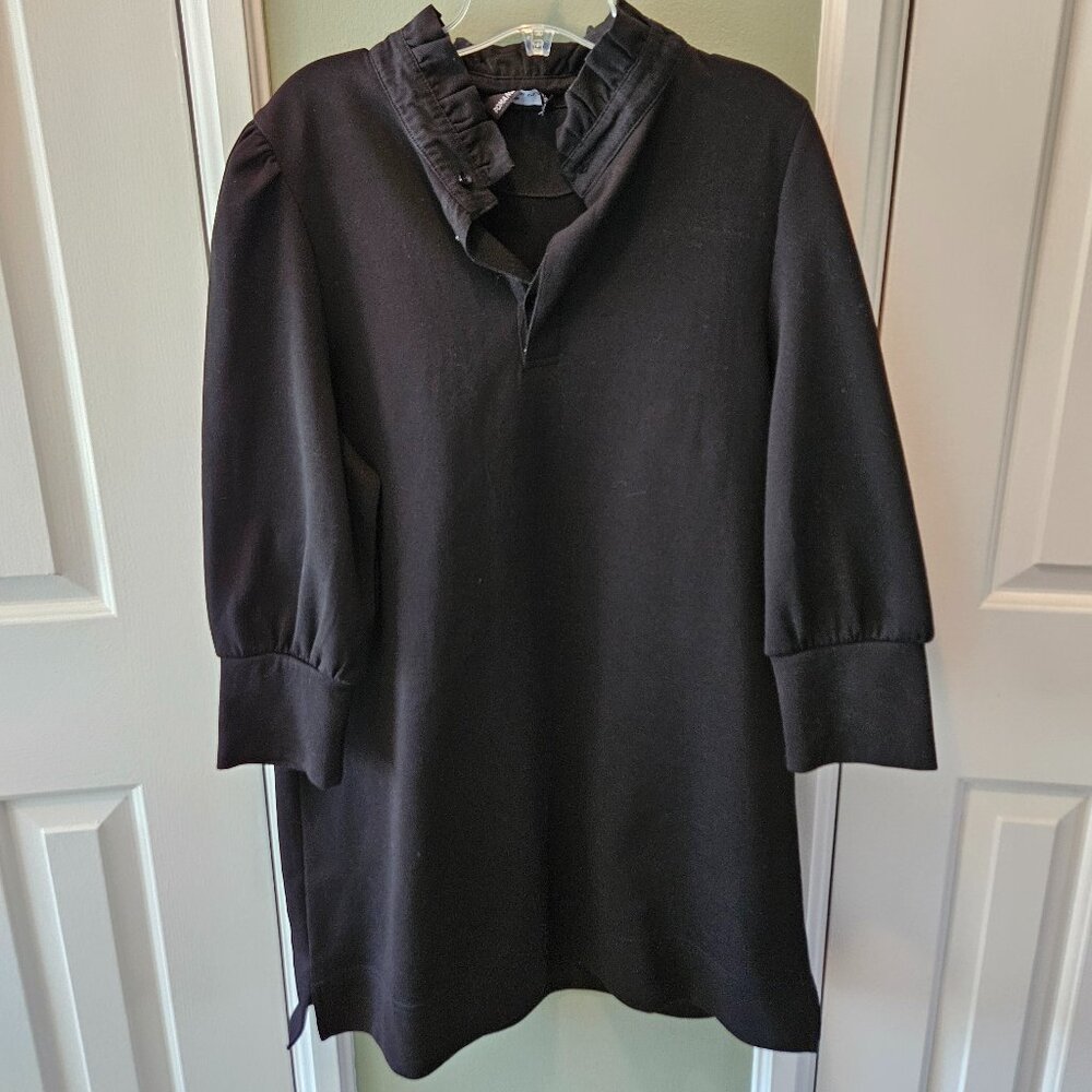 Pomander Place (from Tuckernuck) Charlotte Terry Dress Black XL Office or Casual